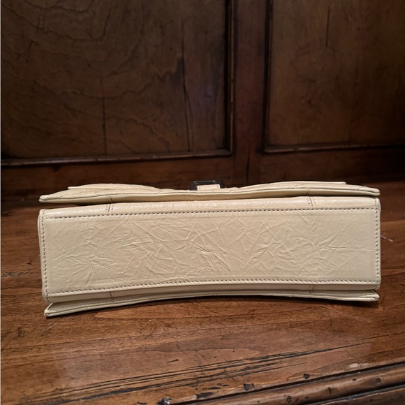 Balenciaga Crush Quilted Small Chain Bag light yellow NWT - Picture 7 of 15